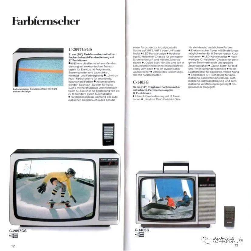1982米乐 M6年的家电现代化 夏普影音产品系列(图4)