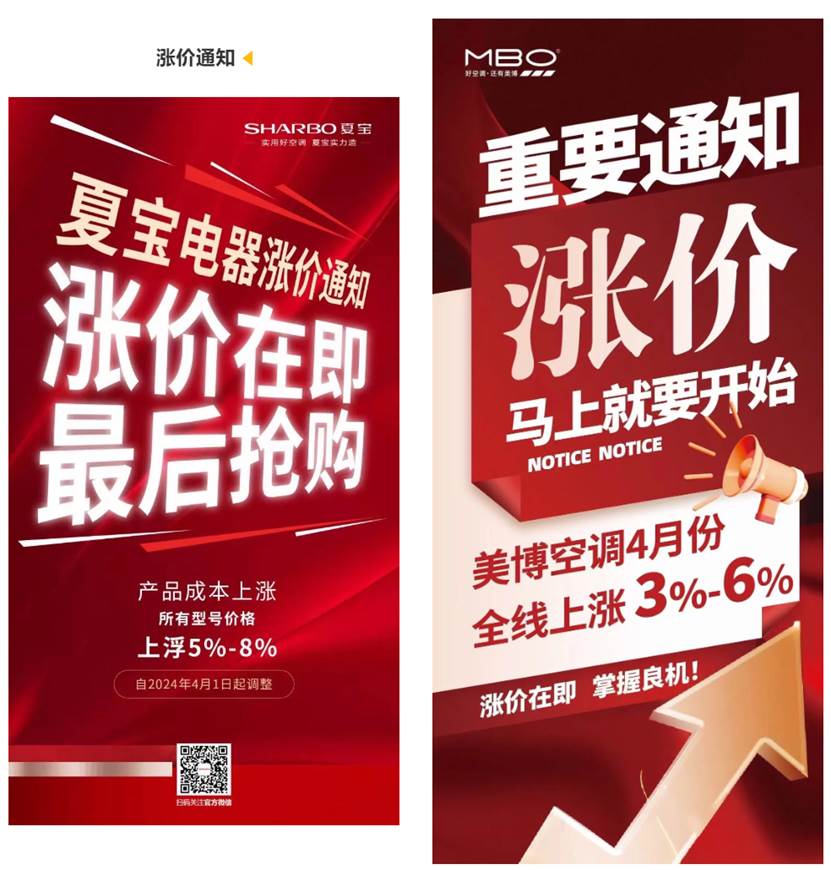 米乐M6 M6米乐空调行业劲吹涨价风！(图1)